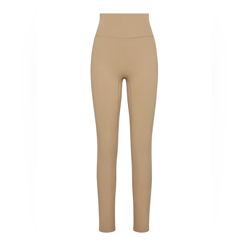 Monday Swimwear High-Waist Leggings in Beige
